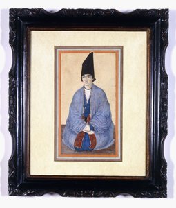 Portrett av en ung Qajar-prins, ca. 1850 av Persian School