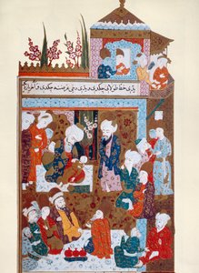 Rumi kurerte sin eldste sønn Arif, sent på 1500-tallet av Persian School