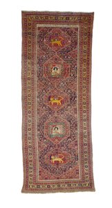 Senneh galleriteppe, Vest-Persia, 1837 av Persian School
