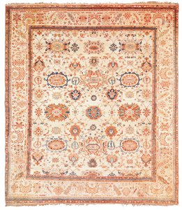 Ziegler-teppe, Sultanabad-distriktet, Vest-Persia, ca. 1880 av Persian School