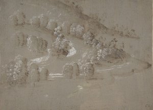 Landskap recto, Landskap verso, 1489-90.