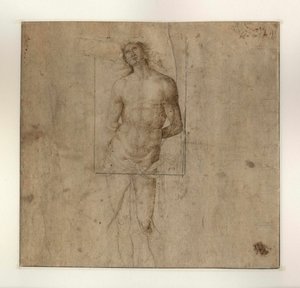 Saint Sebastian, ca. 1500. av Perugino