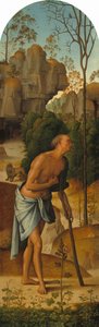 Korsfestelsen med jomfruen, den hellige Johannes, den hellige Hieronymus og den hellige Maria Magdalena..., ca. 14821485 av Perugino