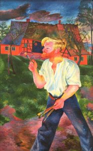 Maleren Peter August Böckstiegel – Arrode – maleren i hjemlandet