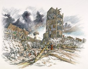 Dover Castle beleiring, 1216, c1990-2010