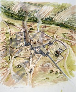 Greenshiel, Lindisfarne, Holy Island, Northumberland, 9. århundre 1993-2005 av Peter Dunn