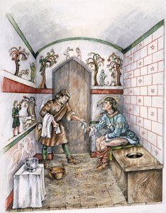 Middelalderlatrine, c1350, c1990-2010