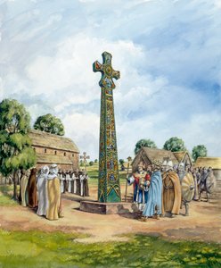 Sandbach-korsene, 900-tallet, c1990-2010 av Peter Dunn