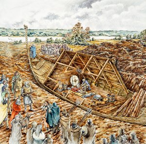 Sutton Hoo skipsbegravelse, 7. århundre, 1990-2010