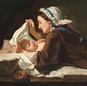 Mor og barn, 1833