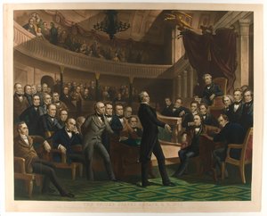 USAs senat, a.d. 1850, pub. c1855.
