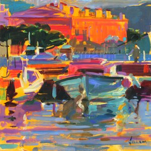 Sovebåten, 2012 av Peter Graham (Contemporary)