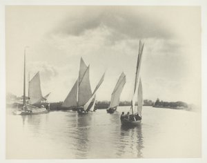 En seilkamp på Horning av Peter Henry Emerson