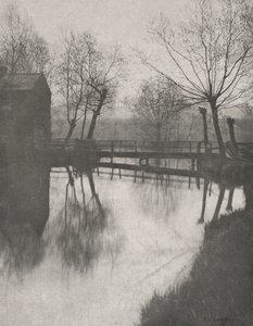 Gangbro nær Chingford av Peter Henry Emerson