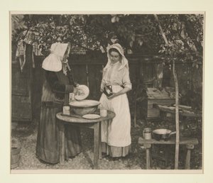 Mrs. Peck og Mary Critten av Peter Henry Emerson