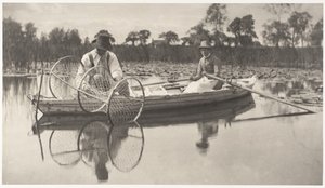 Setting av buenett av Peter Henry Emerson