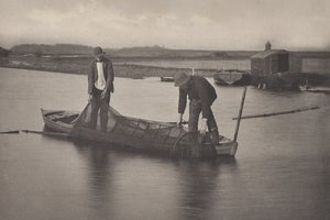 Tar opp ålnettet av Peter Henry Emerson