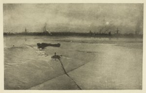 The Last of the Ebb-Great Yarmouth fra Breydon av Peter Henry Emerson