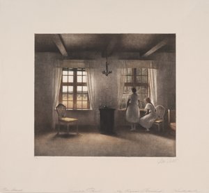 Gjestene er ventet av Peter Vilhelm Ilsted
