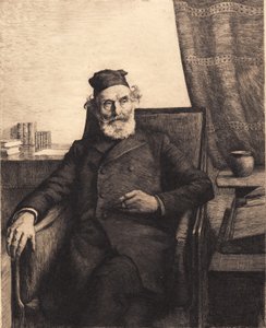 Kunstnerens far, Jens Peter Ilsted av Peter Vilhelm Ilsted