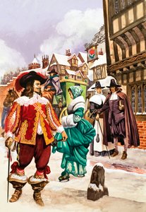 Cavalier i London fra 1600-tallet av Peter Jackson