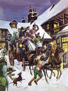 juledag på 1700-tallet av Peter Jackson