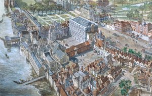 Old London Reconstructed: The Palace of Whitehall ca 1680
