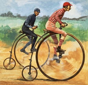 Once Upon a Time... Sykler gjennom tidene. Penny Farthing av Peter Jackson