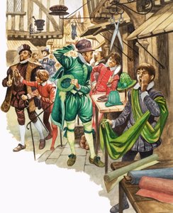Once Upon a Time... markeds- og gatehandlere i Tudor-tiden av Peter Jackson