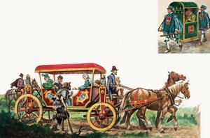 Offentlig transport: hest, vogn og sedanstol av Peter Jackson