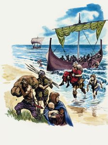 The Wonderful Story of Britain: Sakserne slår seg ned i Storbritannia av Peter Jackson