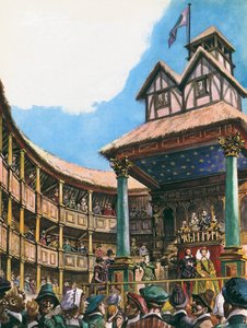 Teater i London på tiden av dronning Elizabeth I av Peter Jackson
