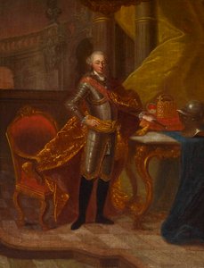 Portrett av grev Palatine Charles Theodore 1724-1799, kurfyrst av Bayern.
