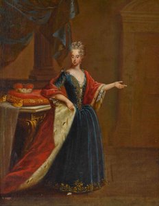 Portrett av Maria Antonia av Østerrike 1669-1692, kurfyrste av Bayern.