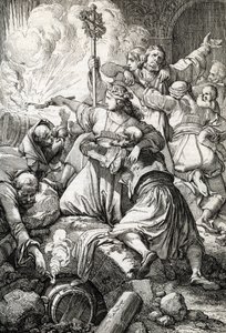 Gresk uavhengighetskrig: den tredje av Missolonghi mellom det osmanske riket og de greske opprørerne, fra 15. april 1825 til 10. april 1826: mange av grekerne drepte seg selv ved å sprenge seg selv i luften med krutt i stedet for å overgi seg etter fiaskoe av Peter Johann Nepomuck Geiger