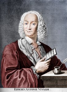 Antonio Vivaldi , italiensk barokkkomponist, katolsk prest og virtuos fiolinist, 1725