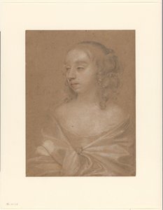 Portrett av en ukjent kvinne av Peter Lely (Sir)