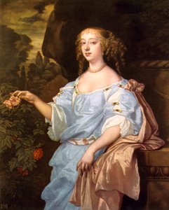 Henrietta Boyle, grevinne av Rochester, ca 1660-tallet. av Peter Lely
