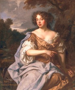 Lady Essex Finch, senere grevinne av Nottingham, ca. 1675 av Peter Lely