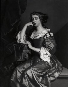 Portrett av Lady Elizabeth Wriothesley, kone til den 11. jarlen av Northumberland (olje på lerret) av Peter Lely