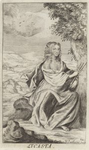 Portrett av Lucasta (Lucy Sacheverell) av Peter Lely