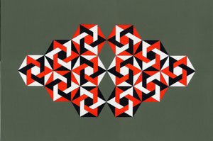Hexagrams, 2009 (akryl på lerret)