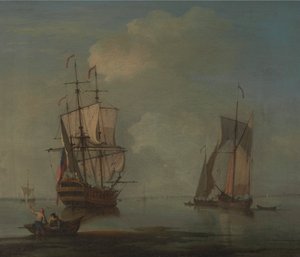 En kveldsro av Peter Monamy
