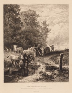 Den tilbakevendende flokk, ca. 1885.