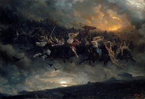Den ville jakten på Odin, 1872.