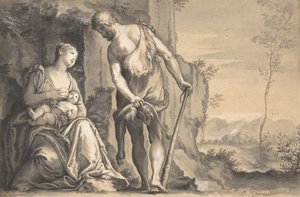 Familien til Kain, ca. 1638-47.