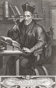 Leonardus Lessius, portrett. av Peter Paul (after) Rubens
