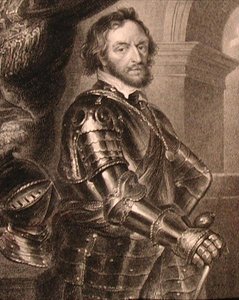 Portrett av Thomas Howard (1585-1646) 2. eller 14. jarl av Arundel, fra "Lodge