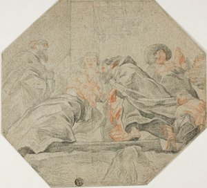 Tilbedelse av magiene av Peter Paul Rubens