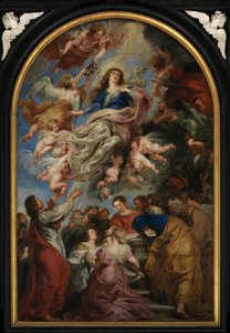 Jomfruens antagelse av Peter Paul Rubens